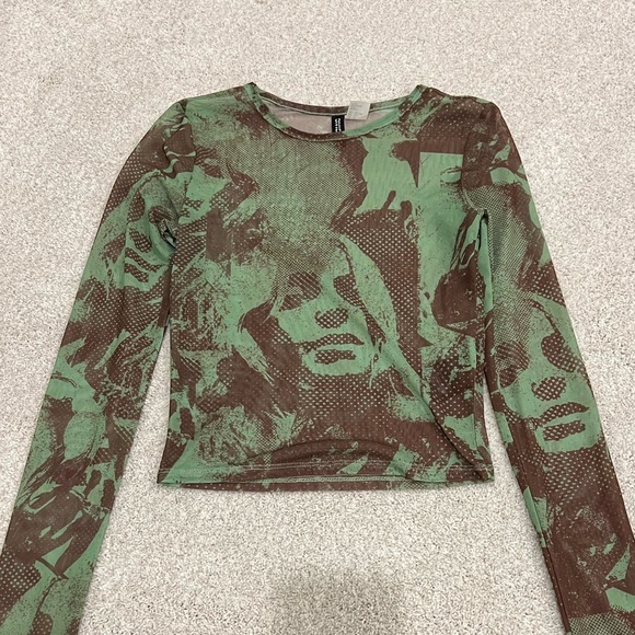 MESH LONGSLEEVE - Picture 2 of 4